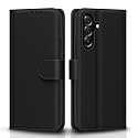 Pikkme Flip Cover for Samsung Galaxy A36 5G | Leather Finish | Shockproof with Card Pockets &amp; Wallet Stand | Ultimate Protection Case(Black)