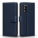 Pikkme Flip Cover for Samsung Galaxy S20 FE / S20 FE 5G | Leather Finish | Shockproof with Card Pockets &amp; Wallet Stand | Ultimate Protection Case (Blue)
