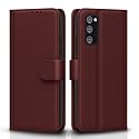 Pikkme Flip Cover for Samsung Galaxy S20 FE / S20 FE 5G | Leather Finish | Shockproof with Card Pockets &amp; Wallet Stand | Ultimate Protection Case (Brown)