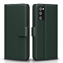 Pikkme Flip Cover for Samsung Galaxy S20 FE / S20 FE 5G Leather Finish | Inside TPU with Card Pockets | Wallet Stand and Shock Proof | Complete Protection Flip Case (Green)
