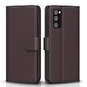 Pikkme Flip Cover for Samsung Galaxy S20 FE / S20 FE 5G | Leather Finish | Shockproof with Card Pockets &amp; Wallet Stand | Ultimate Protection Case (Coffee)