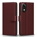 Pikkme Flip Cover for Vivo T5e Leather Finish | Inside TPU with Card Pockets | Wallet Stand and Shock Proof | Complete Protection Flip Case (Brown)