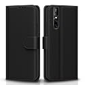 Pikkme Flip Cover for Vivo V15 Pro| Leather Finish | Shockproof with Card Pockets &amp; Wallet Stand | Ultimate Protection Case(Black)