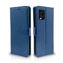 Pikkme Flip Cover for Vivo V20 Pro | Leather Finish | Shockproof with Card Pockets &amp; Wallet Stand | Ultimate Protection Case(Blue)