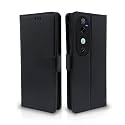 Pikkme Flip Cover for Vivo V40 5G / V40 Pro 5G / T3 Ultra 5G | Leather Finish | Shockproof with Card Pockets &amp; Wallet Stand | Ultimate Protection Case(Black)