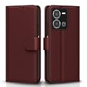 Pikkme Flip Cover for Vivo Y35| Leather Finish | Shockproof with Card Pockets &amp; Wallet Stand | Ultimate Protection Case(Brown)