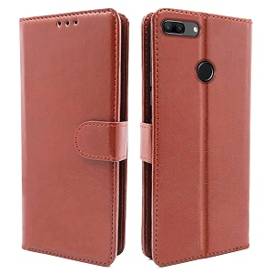 Pikkme Honor 9N Flip Case Leather Finish