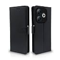 Pikkme Infinix Smart 8 HD Flip Cover Leather Finish | Inside TPU with Card Pockets | Wallet Stand and Shock Proof | Complete Protection Flip Case (Black)