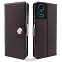 Pikkme Moto G04 Flip Cover Leather Finish