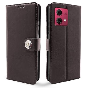 Pikkme Motorola G84 5G Flip Cover Leather