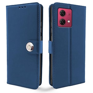 Pikkme Motorola G84 5G Flip Cover Leather
