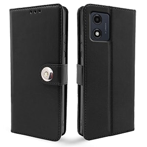 Pikkme Motorola Moto E13 Flip Cover Leather