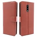 Pikkme Nokia 2.3 Flip Cover | PU Leather Finish | 360 Protection | Wallet &amp; Stand | Strong Magnetic Flip Case for Nokia 2.3 (Brown)