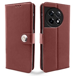 Pikkme OnePlus 11R 5G Flip Cover Leather