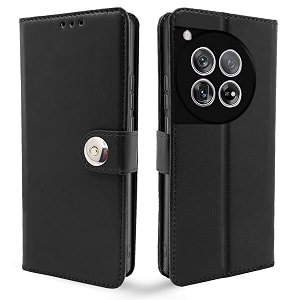 Pikkme OnePlus 12 5G Flip Cover Leather