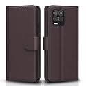 Pikkme Realme 8 4G / 8 Pro Flip Case Leather Finish | Inside TPU with Card Pockets | Wallet Stand and Shock Proof | Magnetic Closing | Complete Protection Flip Cover for Realme 8 4G / 8 Pro (Coffee)
