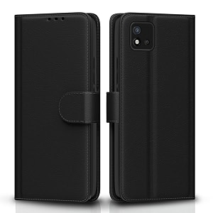 pikkme realme c11 flip case leather finish  inside tpu with card pockets  wallet stand and shock proof  magnetic closing  complete protection flip cover for realme c11 black