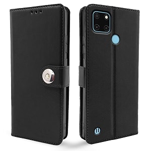 Pikkme Realme C21y Flip Cover Leather Finish