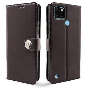 Pikkme Realme C21y Flip Cover Leather Finish