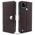 Pikkme Realme C21y Flip Cover Leather Finish