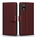 Pikkme Samsung Galaxy A03 Core Flip Cover | PU Leather Finish | 360 Protection | Wallet &amp; Stand | Strong Magnetic Flip Case for Samsung Galaxy A03 Core (Brown)