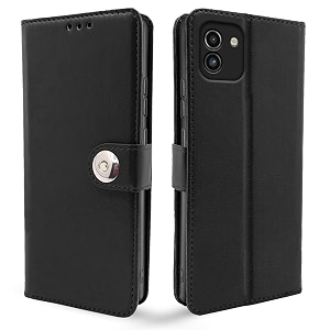 Pikkme Samsung Galaxy A03 Flip Cover Leather