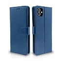 Pikkme Samsung Galaxy F14 5G Flip Cover Leather Finish | Inside TPU with Card Pockets | Wallet Stand and Shock Proof | Complete Protection Flip Case (Blue)