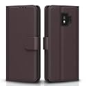 Pikkme Samsung Galaxy J2 Core Flip Cover Leather Finish | Inside TPU with Card Pockets | Wallet Stand and Shock Proof | Magnetic Closing | Complete Protection Flip Case (Coffee)