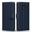 Pikkme Samsung Galaxy J2 Core Flip Cover Leather Finish | Inside TPU with Card Pockets | Wallet Stand and Shock Proof | Magnetic Closing | Complete Protection Flip Case (Blue)