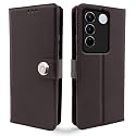 Pikkme Vivo V27 5G Flip Cover Leather