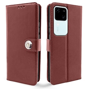 Pikkme Vivo V30 5G Flip Cover Leather