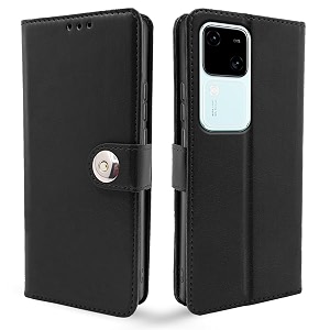 Pikkme Vivo V30 5G Flip Cover Leather