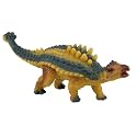 Piku Piku Musical Ankylosaurus Dinosaur Toy 20cm – Sound &amp; Light Feature | Realistic Yellow &amp; Blue Dino Figure for Kids | Safe, Durable &amp; Educational Gift Toy