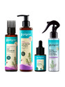 Pilgrim Spanish Rosemary & Biotin Hair Oil + Spanish Rosemary Biotin Shampoo + Hair Growth Serum (30 ML) + Rosemary Water (4 Items in the set)