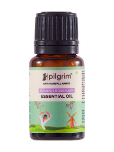 pilgrim spanish rosemary essential oil for healthy  strong hair 10 ml