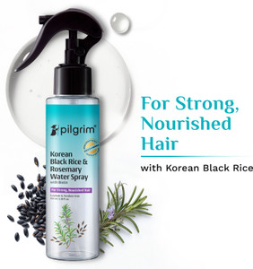pilgrim rosemary water spray with biotin improve scalp health  promotes hair growth 100 ml