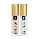 Pilgrim Squalane Lip Peppermint with roll-on for Visibly plump serum | dark lips Shea Butter & Pomegranate soft |Men