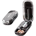 Pill Cutter Splitter for Small &amp; Tiny Pills Cuts into 1/2 Black