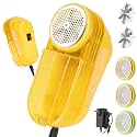 Pill Remover Fabric Shaver for Clothes- 30W Power Electric Lint Remover, Industrial Sweater Pill Remover, Speed of 12000 RPM for Dry Cleaners/Clothes/Furniture/Bedding(No Charging Required)