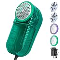Pill Remover Fabric Shaver for Clothes-40W Power Electric Lint Remover, Industrial Sweater Pill Remover, Speed of 13000 RPM for Dry Cleaners/Clothes/Furniture/Bedding(No Charging Required)