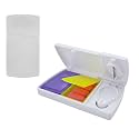 Pill Tablet Cutter, Portable Perfect Travel Partner Pill Tablet Medicine Storage Compartment Box with Sharp Blade Cutter, Medicine Splitter Divider