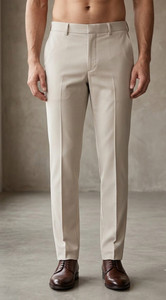 PILLAR Straight Fit Men Khaki Trousers