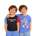 Pilolo Kids Soft Cotton Lycra Pocket T-Shirt