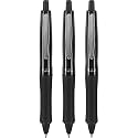 Pilot Dr. Grip FullBlack Advanced Ink Ballpoint Pen, Medium Point, Black Ink, 3 Count (14634)
