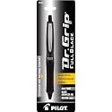 Pilot Dr. Grip FullBlack Retractable Ball Point Pen, Medium Point, Black Ink, Single Pen (36193)