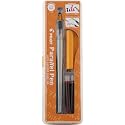 Pilot Parallel Pen 2-Color Calligraphy Pen Set with Red and Black Ink Cartridges, 2.4mm Nib (90051)