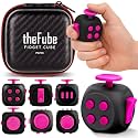 PILPOC theFube Fidget Cube Adults and Kids Stress Relief(Midnight-Rose)