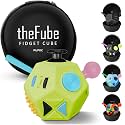 PILPOC theFube Fidget Cube Anxiety Toys for Kids and Adults (Green &amp; Mix)
