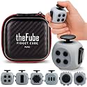 PILPOC theFube Fidget Cube Stress Relief for Adults &amp; Kids (Charcoal)