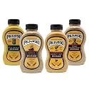 Pilsudski's Brand Mustard - 12oz Squeeze Bottle, Perfect condiments for any dish (12 Fl Oz (Pack of 4), Mustard Mike's Favorite 4)